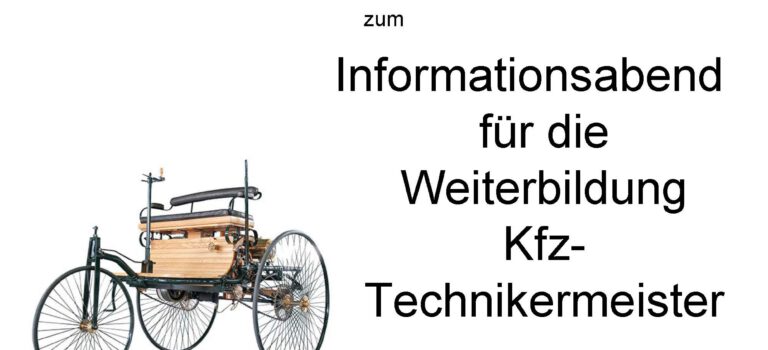 Informationsabend der Kfz-Meisterschule